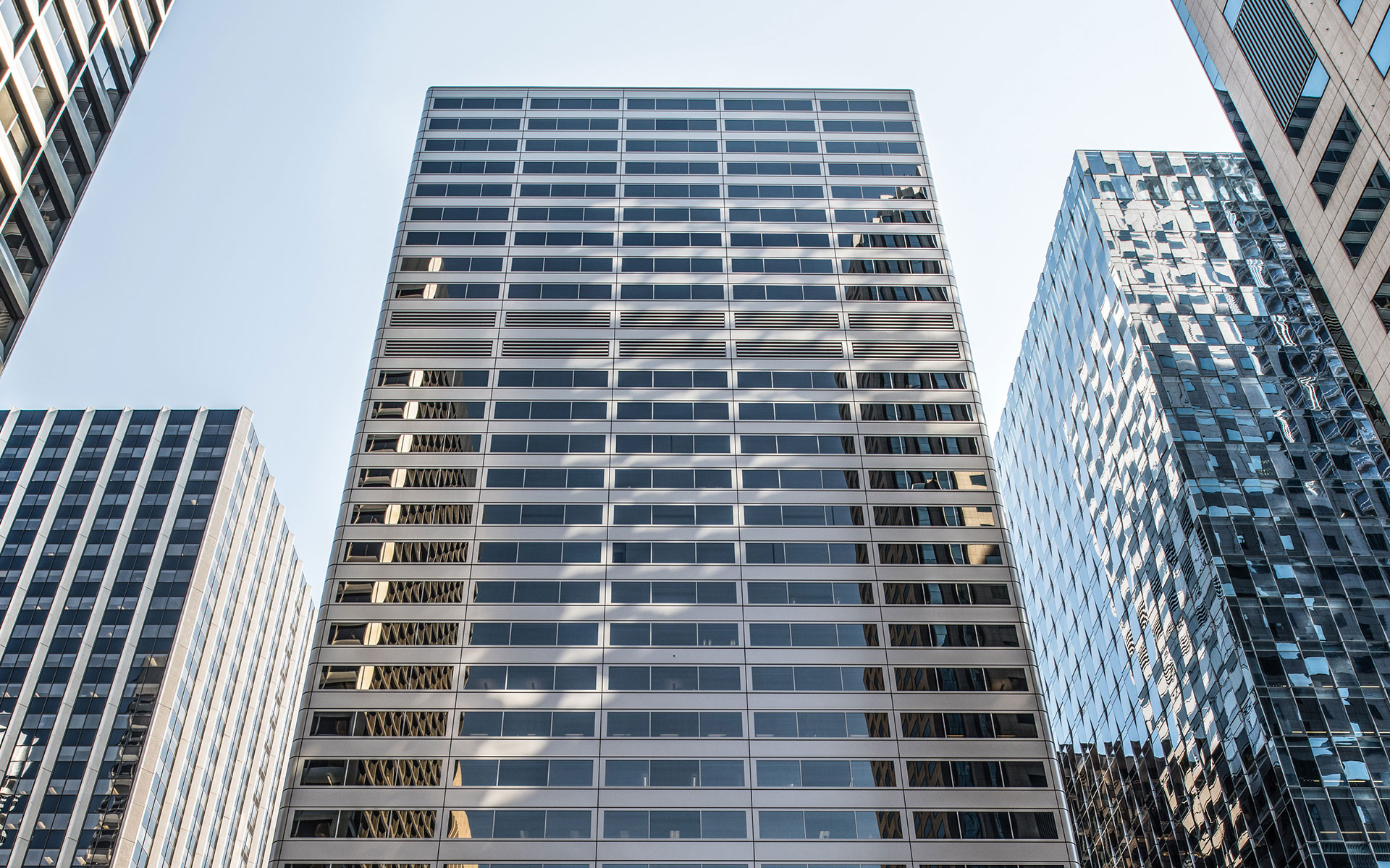 45 Fremont Center, San Francisco, CA, Shorenstein Company, McGinnis Chen Associates, Rainbow Waterproofing Restoration, Tnemec, Lumiflon