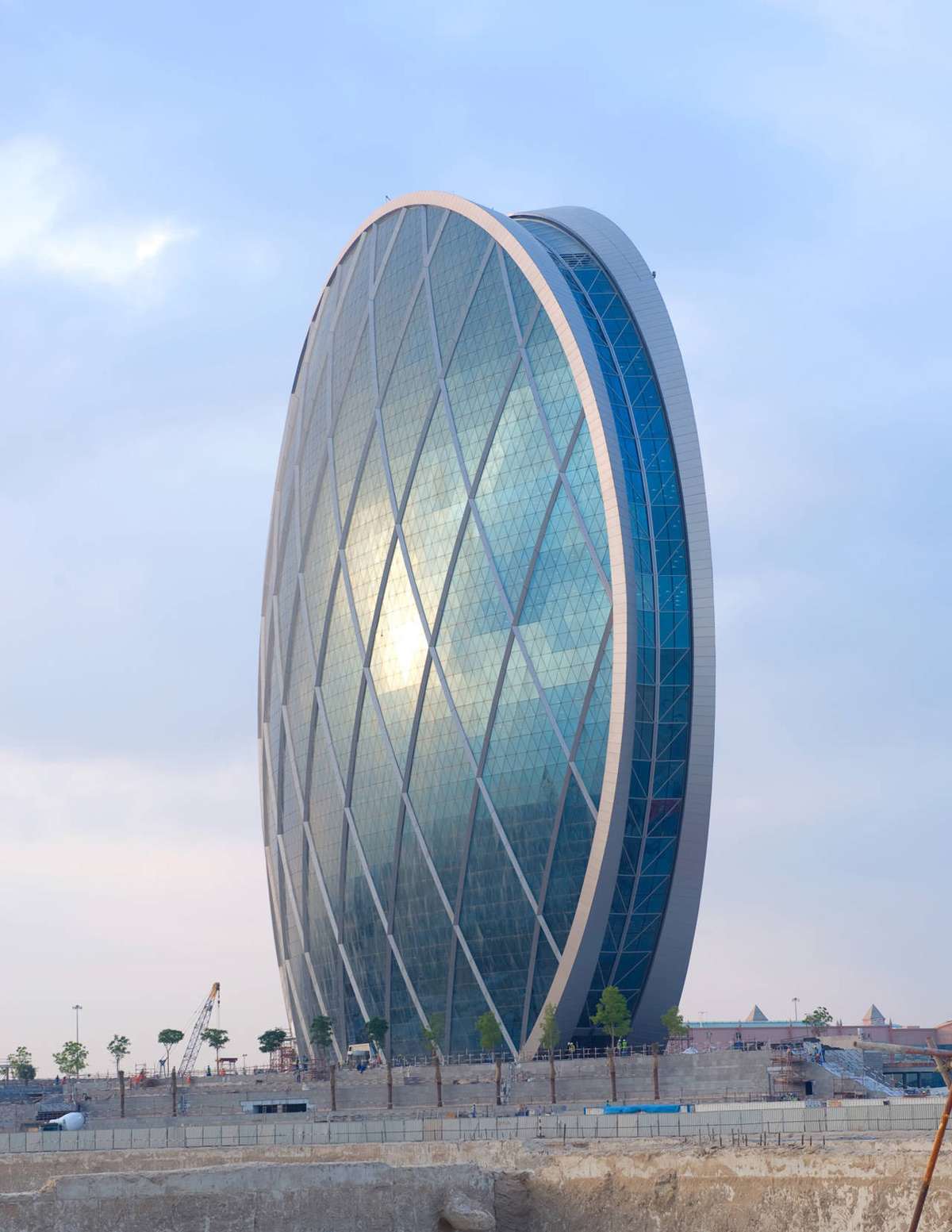 Aldar Headquarters Abu Dhabi UAE MZ Architects ALPOLIC ACM Akzo Nobel Interpon D3000 Lumiflon FEVE Resin