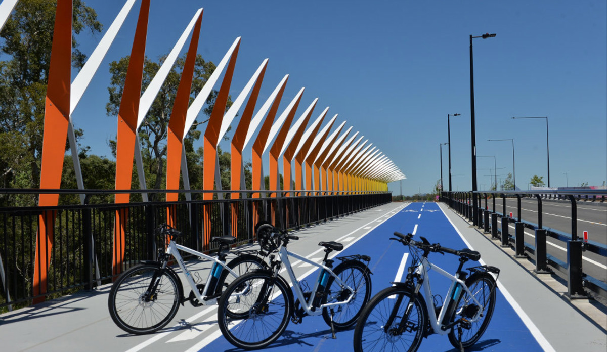 Aura Boulevard Bridge A&I Coatings Vitreflon Caloundra South Queensland Patrick Woods Photography