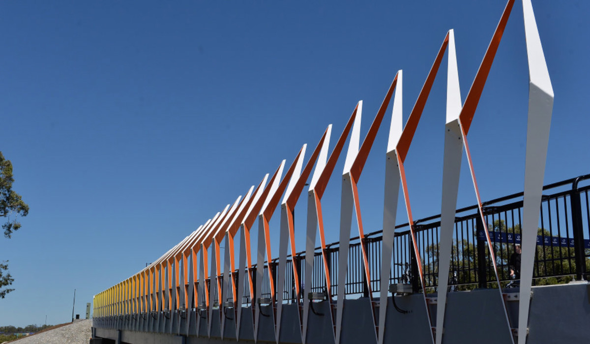 Aura Boulevard Bridge A&I Coatings Vitreflon Caloundra South Queensland Patrick Woods Photography