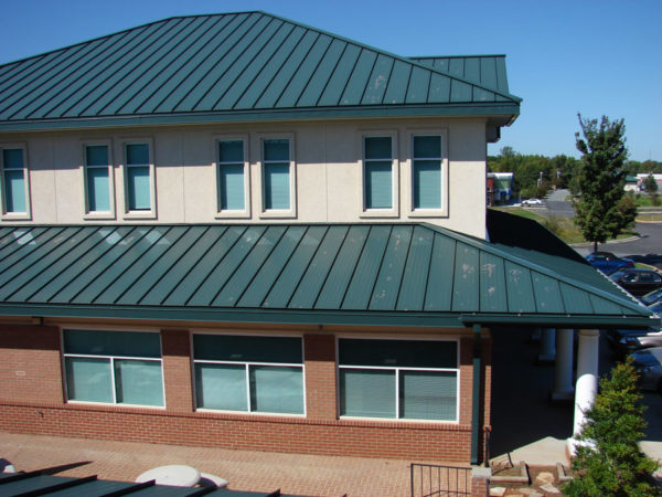 Before LUMIFLON FEVE Resin, Village Harbor Office, All-Tech Decorating Company, Roof Inspection 3