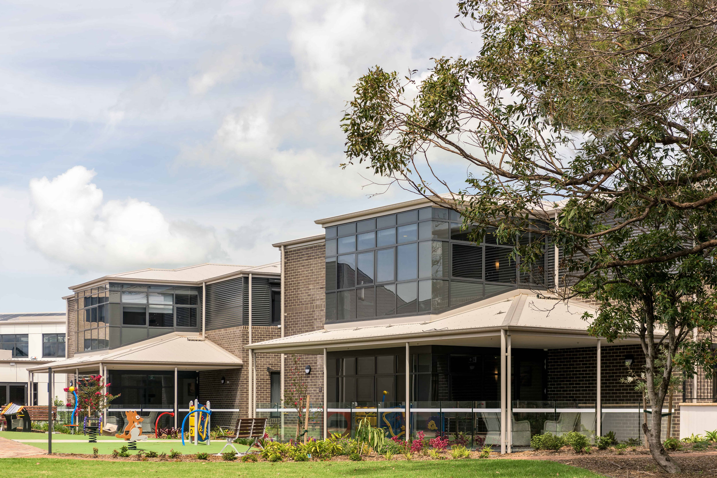 Blue Haven Bonaira Aged Care Center of Excellence, Kiama, NSW, Photography Richard Cookes Constructions
