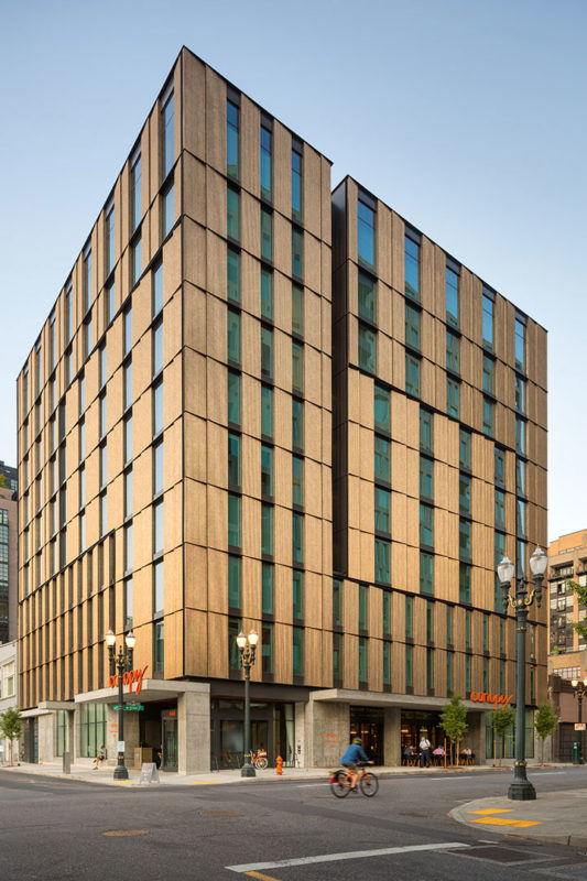 Canopy by Hilton In Downtown Portland Features Stunning Deco Bronze