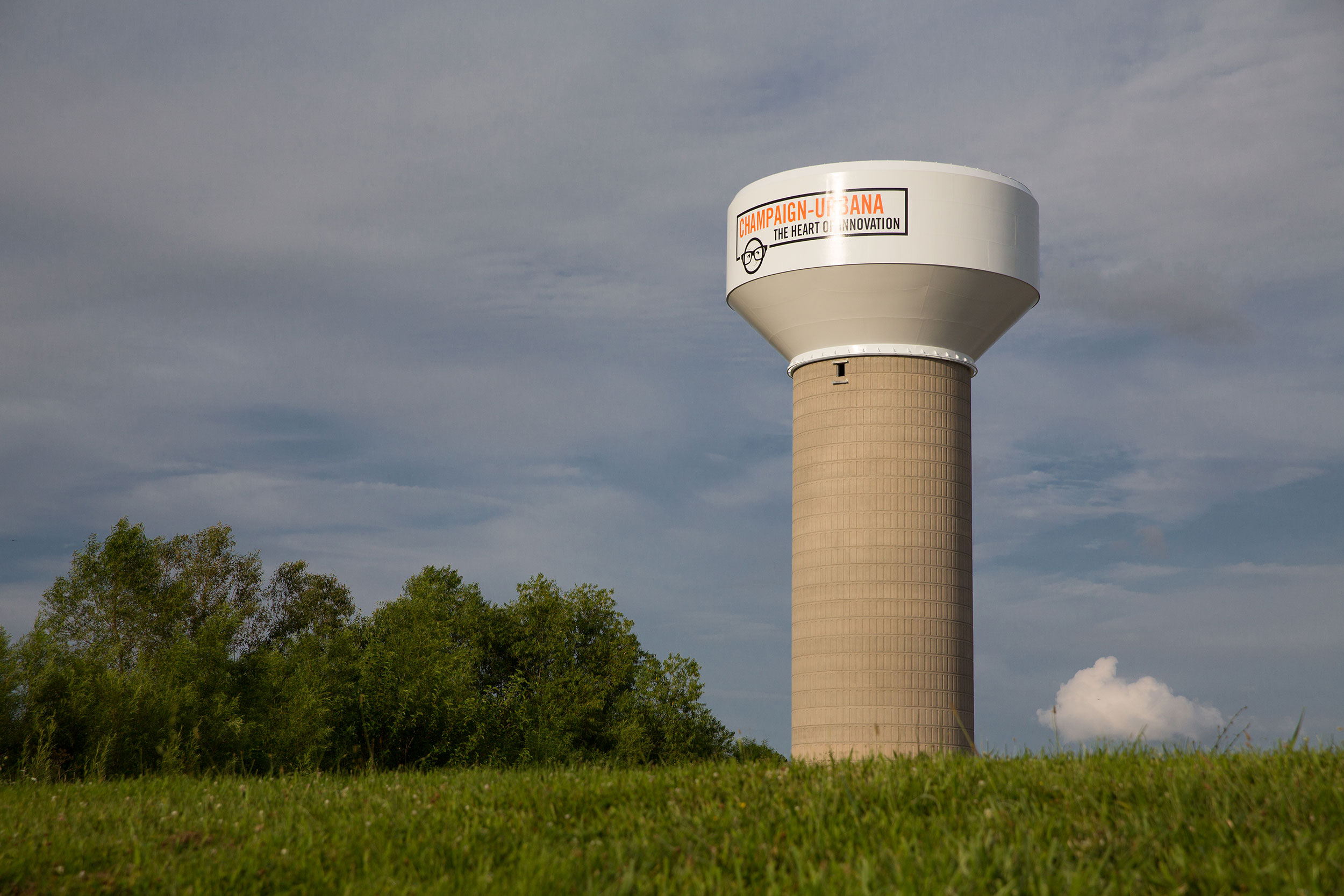 Illinois Water Tank Aesthetics Enhanced With High Performance Hydroflon ...