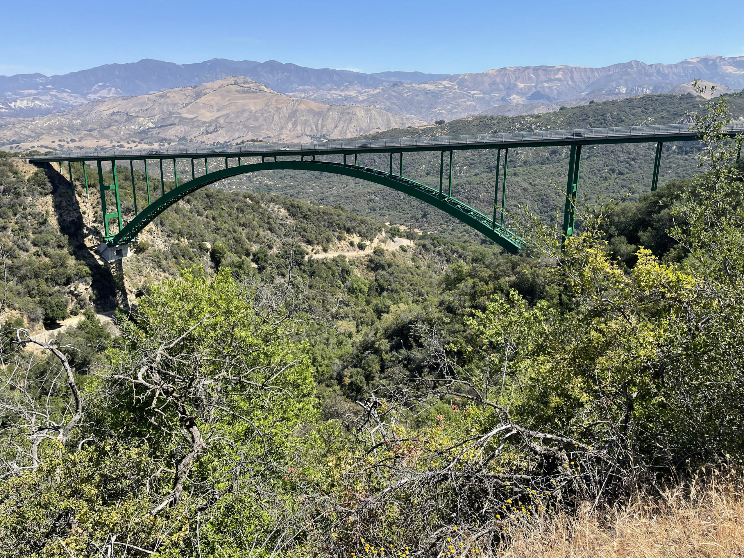 Cold Spring Canyon Arch, Bridge, Certified Coatings Company, Lumiflon, FEVE, Sherwin Williams, Infrastructure