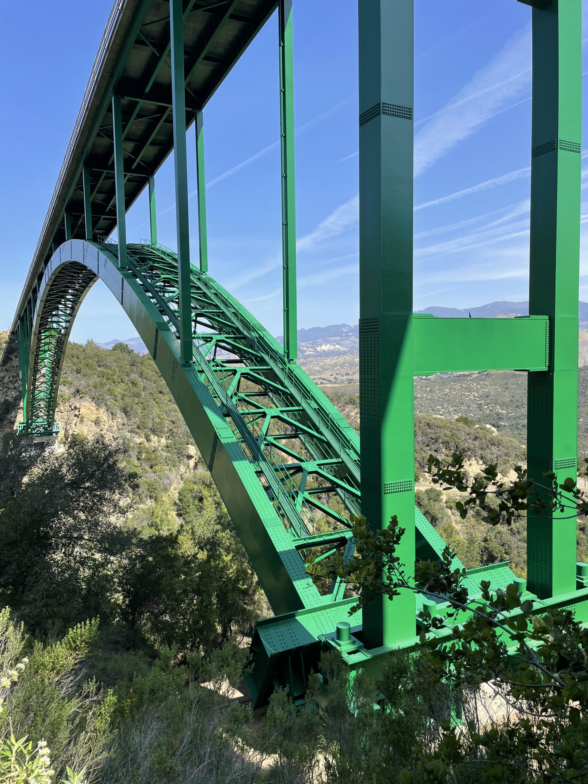 Cold Spring Canyon Arch, Bridge, Certified Coatings Company, Lumiflon, FEVE, Sherwin Williams, Infrastructure