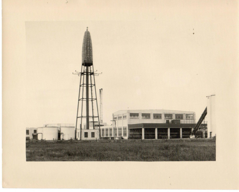 Ear of Corn Water Tower Undergoes Renovation To Remain Historical