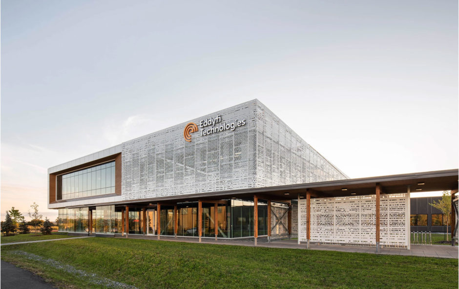 Technologies Headquarters Features Stunning Perforated Exterior ...
