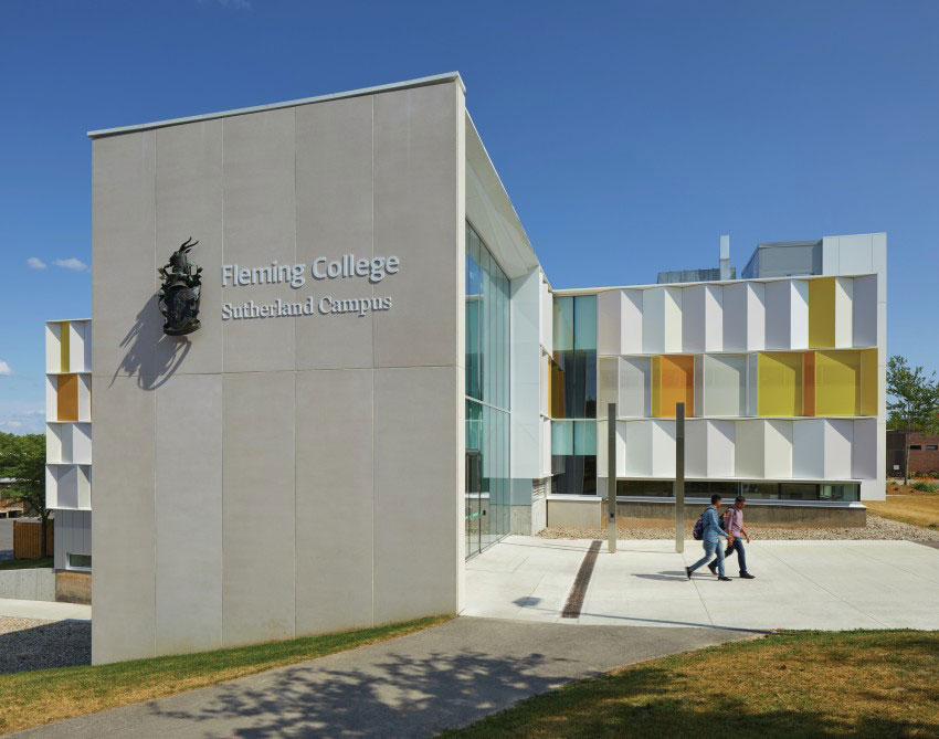Fleming College Sutherland Campus, Gow Hastings Architects, Photography Tom Arban