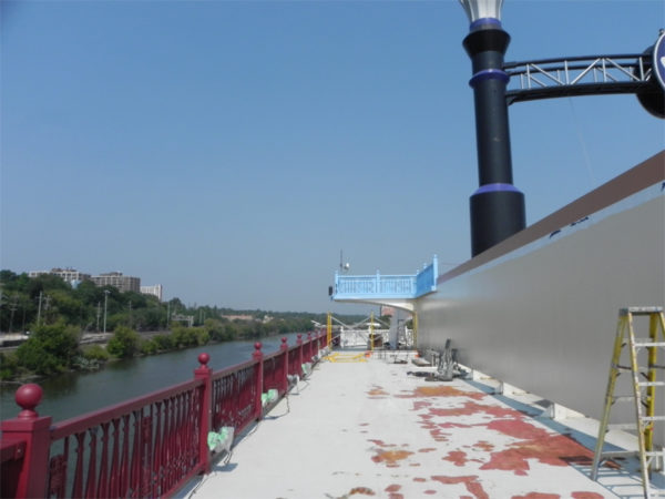 Lumiflon, Tnemec, Grand Victoria Riverboat Casino, Coatings, Restoration, FEVE Resins, Tecorp Inc.