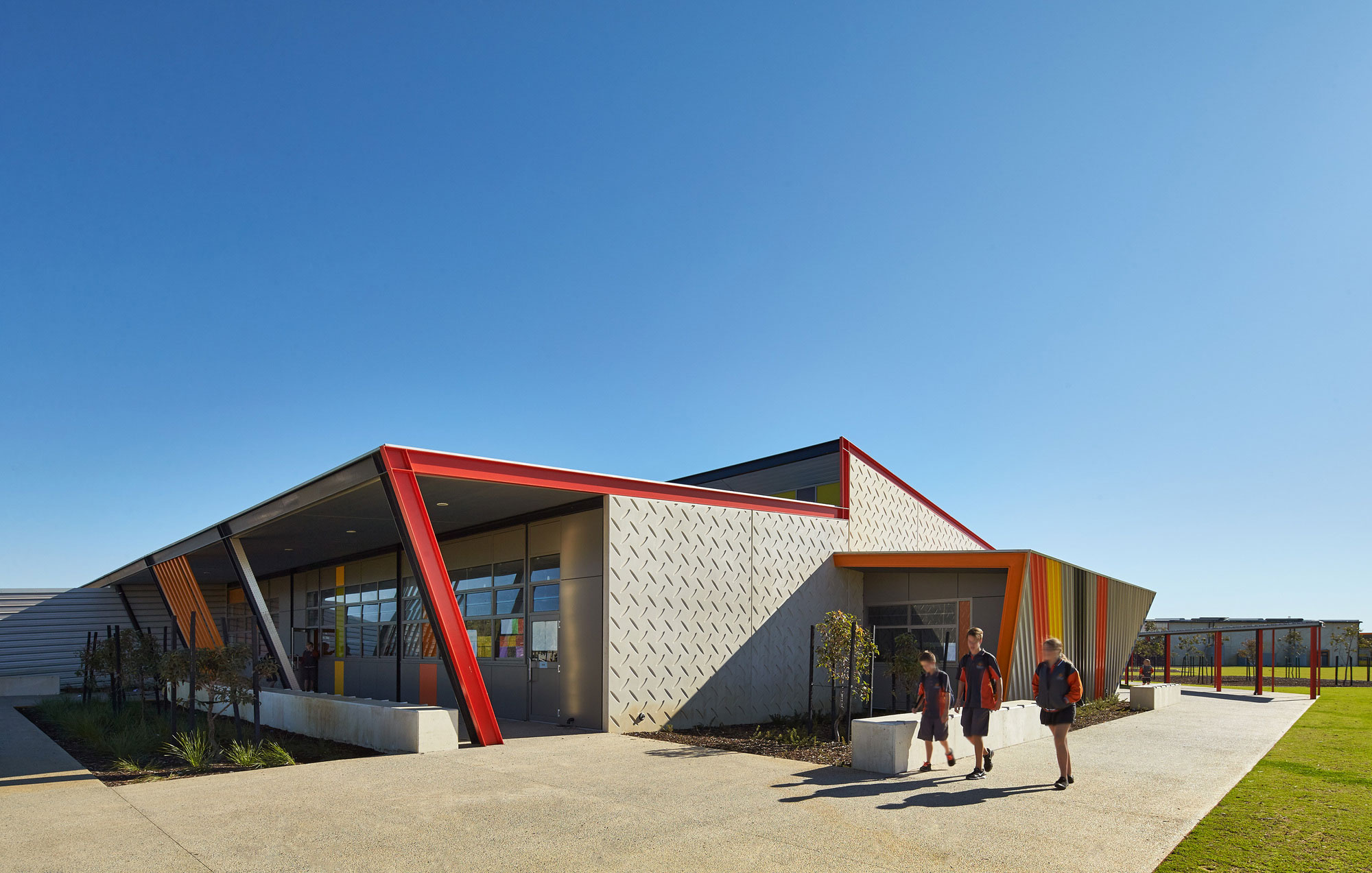 JCY Architects and Urban Designers, Baldivis Secondary College, Photography Peter Bennetts