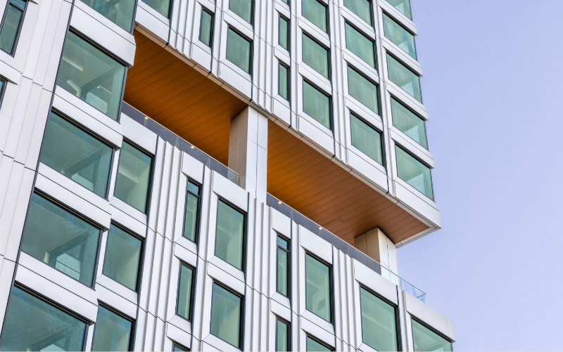 Metal extrusion coatings with FEVE resins.