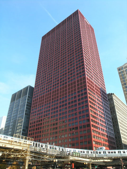 CNA Center, Chicago, Wiss Janney Elstner Associates Inc., Tnemec, LUMIFLON USA