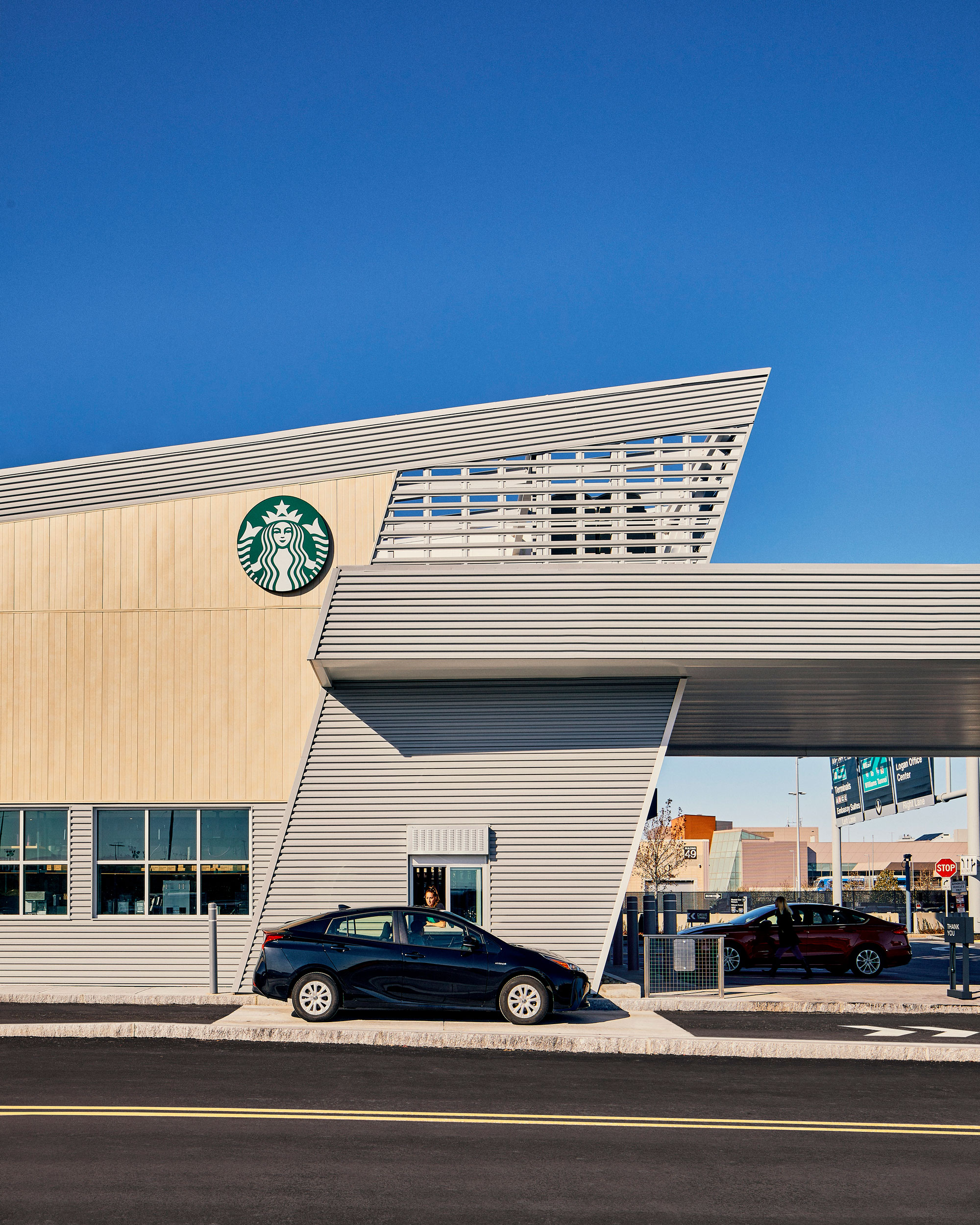 Logan Airport Nouria Energy Convenience Center, Boston, MA, Phase Zero, Pure Freeform, LUMIFLON FEVE, Photography Joseph Ferrano