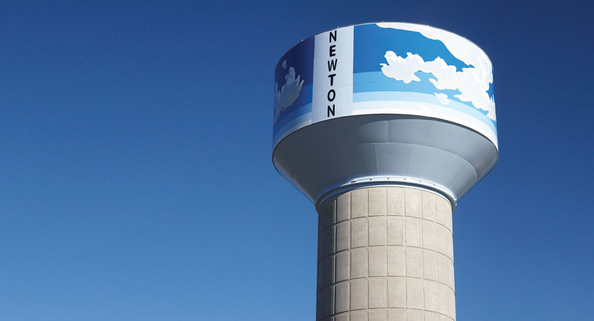 Kansas Water Tank Features Stunning Local Artwork With High Performance