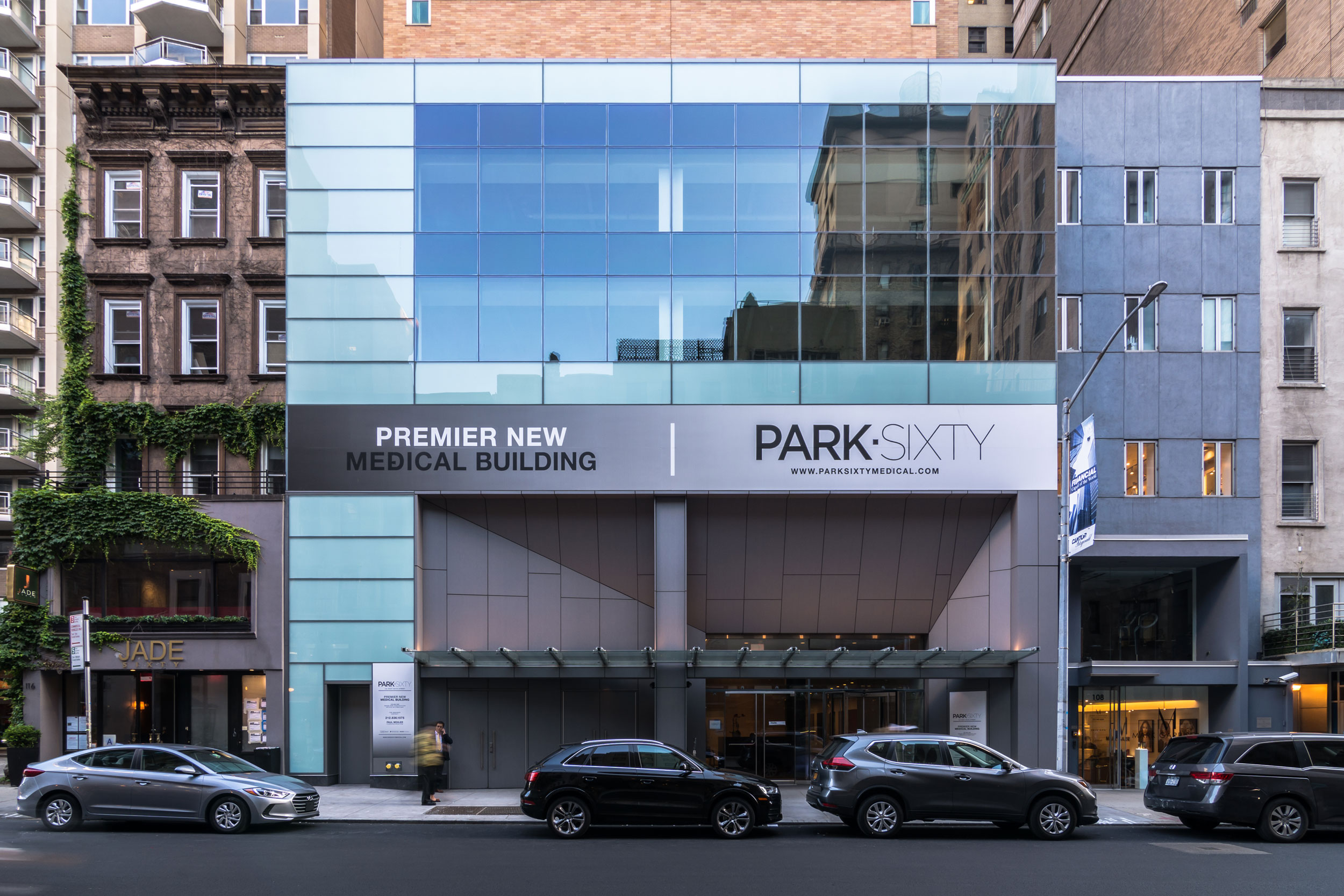 Park Sixty Medical Building, New York, Perkins Eastman, Pure Freeform, Lumiflon USA, Joe Brennan Photo Video