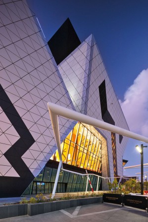 Perth Arena, ARM Architects, Lumiflon, FEVE Resin