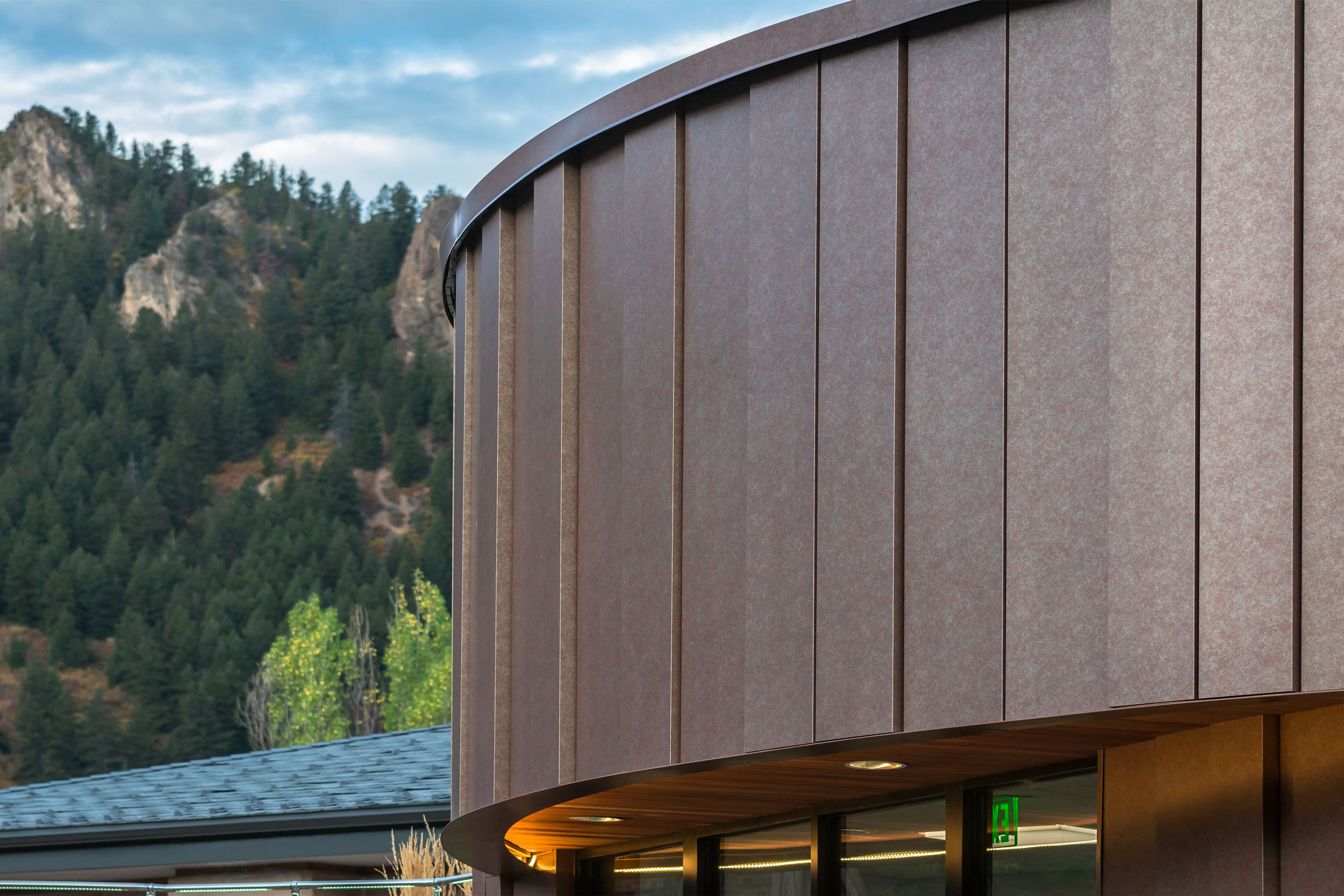 Pitkin County Library, Aspen, Snowdon Hopkins Architects, Pure Freeform, LUMIFLON USA, Photography Joe Brennan