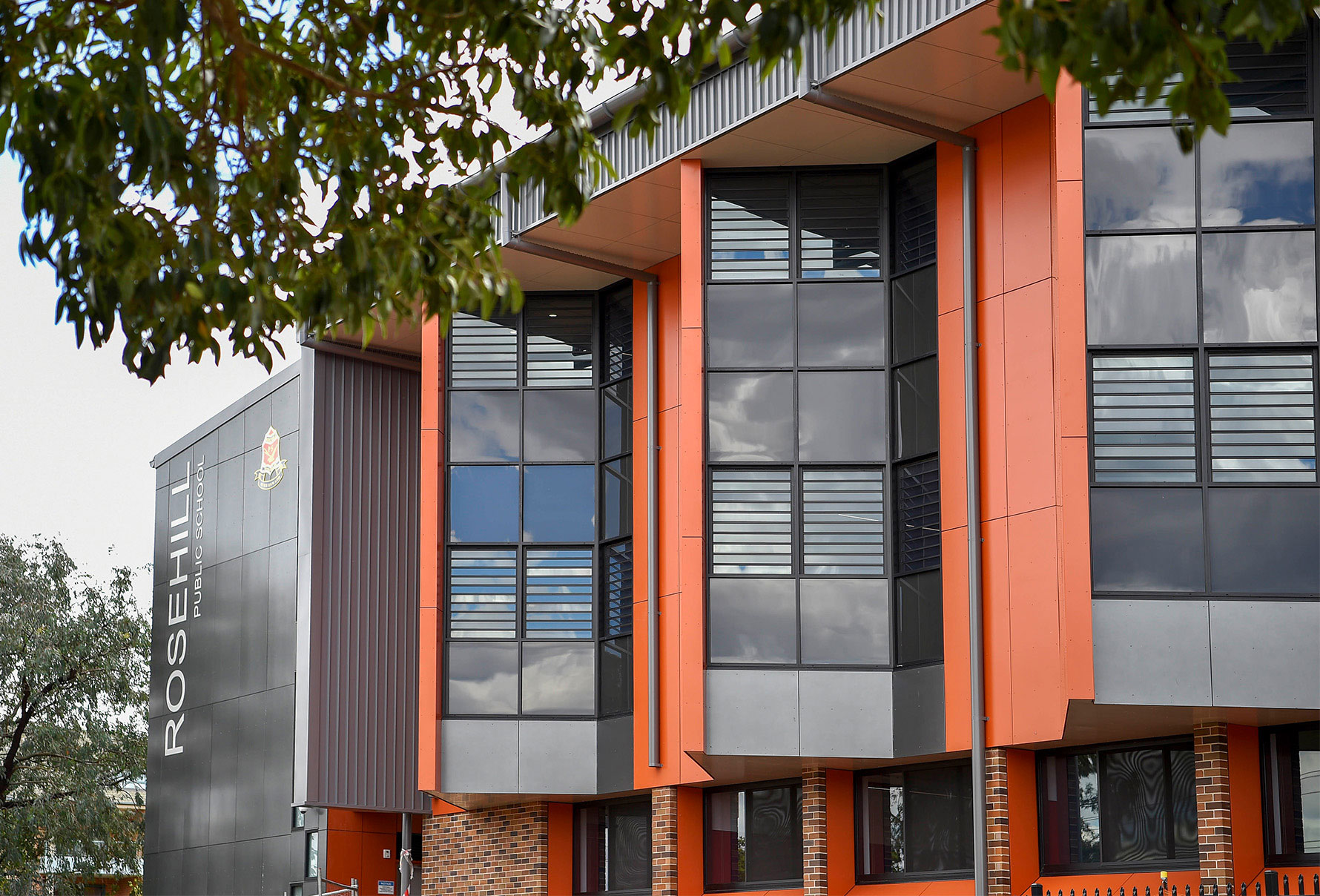 Rosehill Public School, NSW, General Contractor Grindley, Conrad Gargett Architects, Vitragroup, Vitrapanel