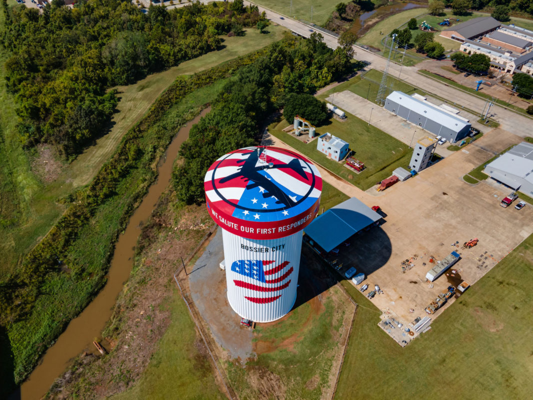 Tnemec Company Inc, Tank of the Year Peoples Choice 2020, Bossier City, LA