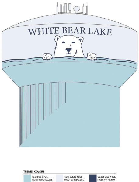 White Bear Lake Water Tower Revamped With High Performance Hyper
