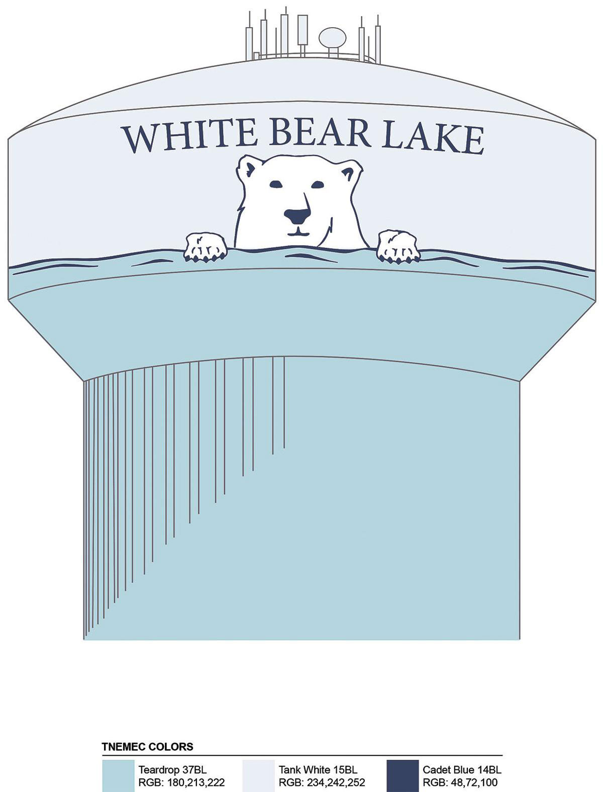 White Bear Lake, Minnesota, Water Tank, Dan Jones, Artist